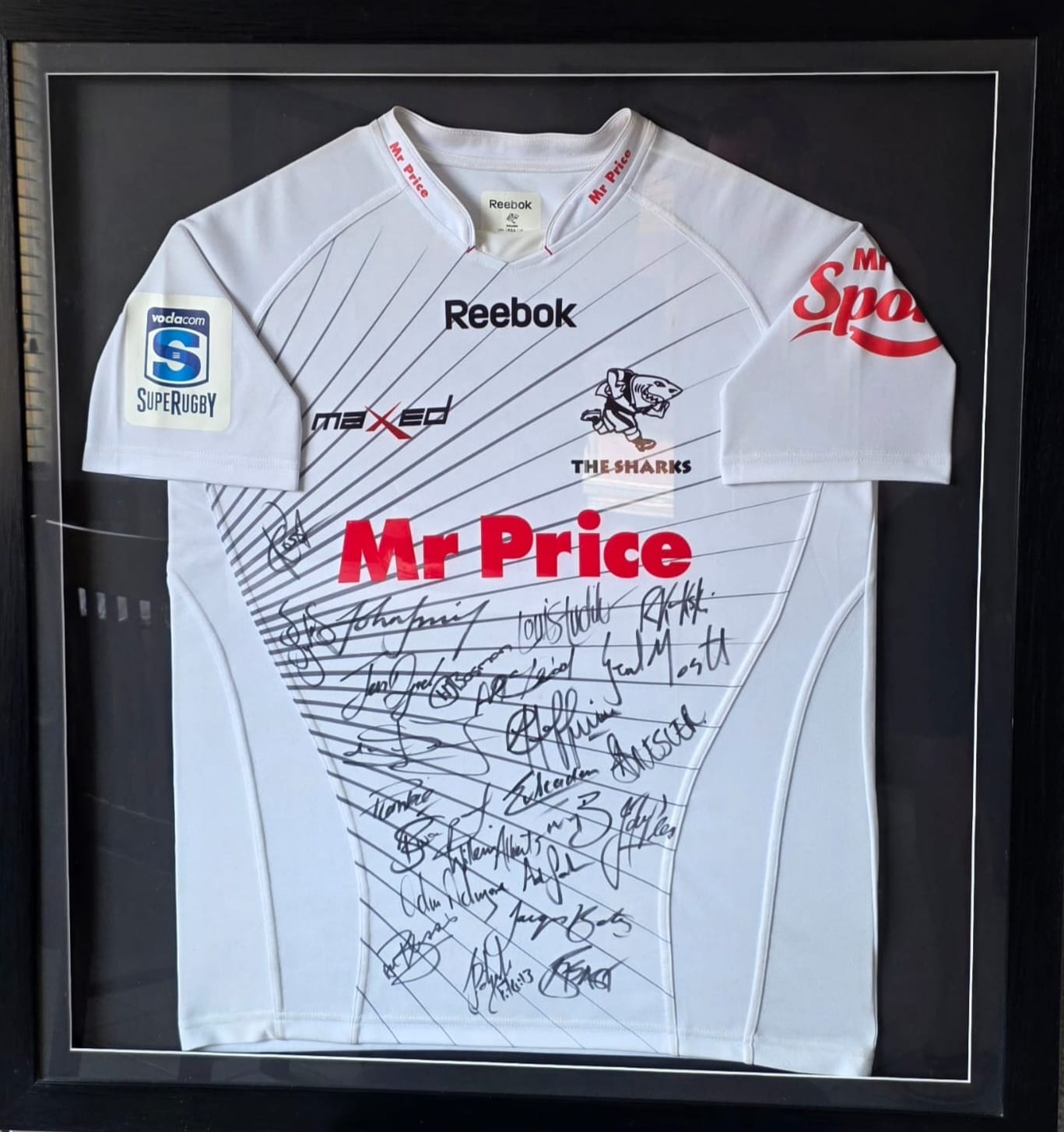 2012 Sharks Jersey – John Smith Signed (Last Game)