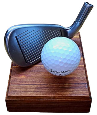 Golf Club & Ball Trophy